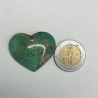 Cabujon corazón de turquesa