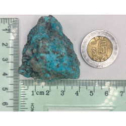 Turquesa Nacozari en bruto