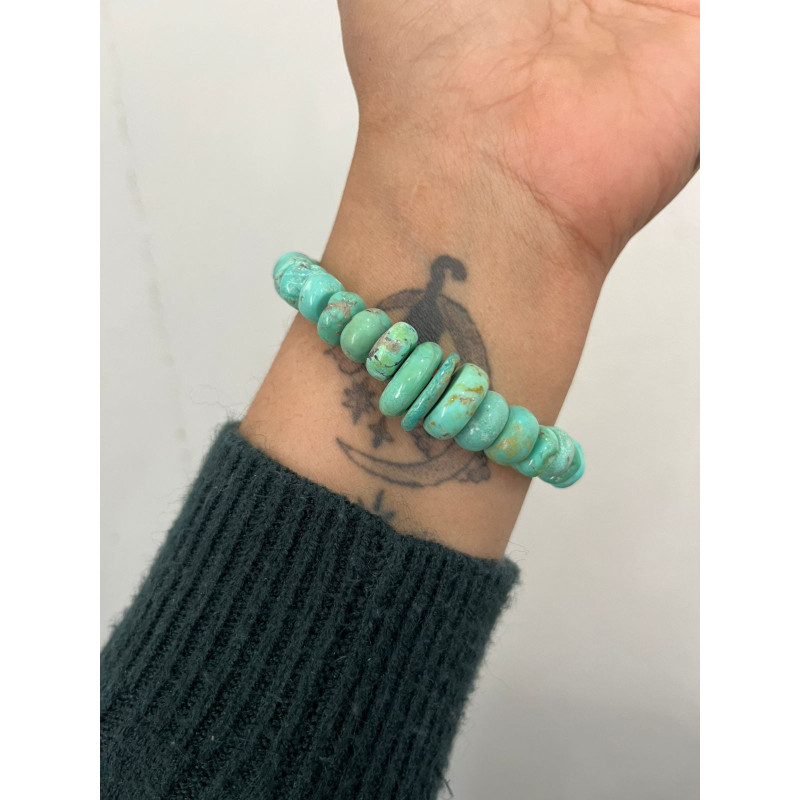 Pulsera elástica de Turquesa