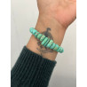 Pulsera elástica de Turquesa