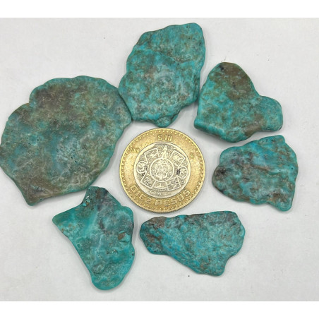 Lote de turquesa Laja