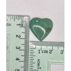 Cabujon corazón de turquesa