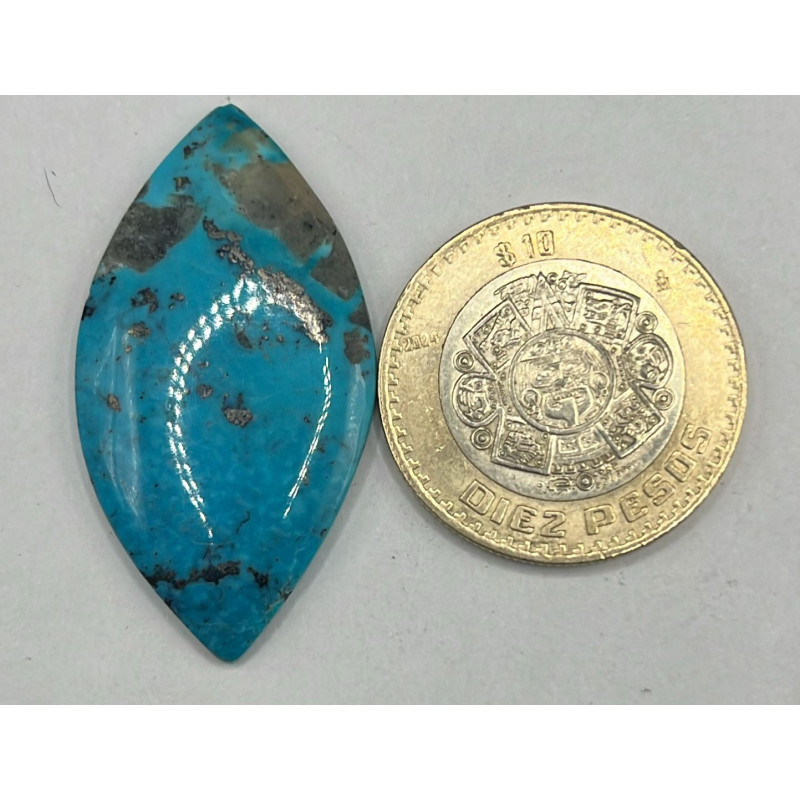 Cabujón de Turquesa Nacozari