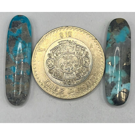 Cabujón de Turquesa Nacozari