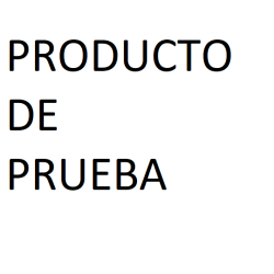 Producto de prueba