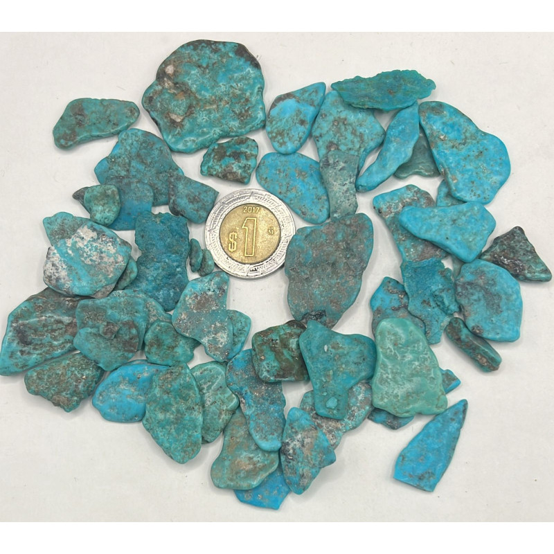 Lote de turquesa Laja