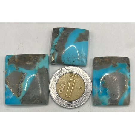 Cabujón de Turquesa Nacozari