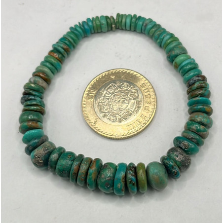 Pulsera elástica de Turquesa