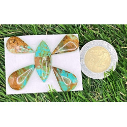 Cabujón de Turquesa