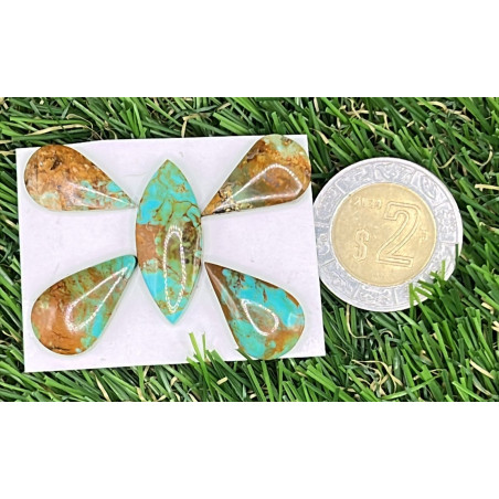 Cabujón de Turquesa