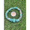 Pulsera elástica de Turquesa