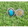 Anillo de plata con Turquesa