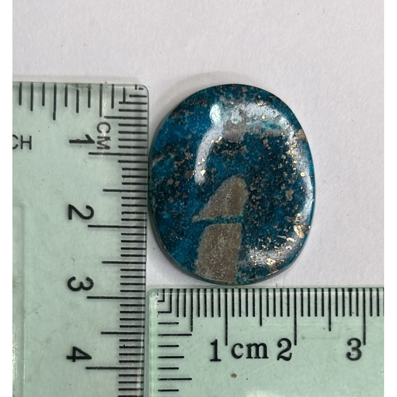 Cabujon de turquesa Nacozari