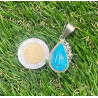Dije de plata 925 con Turquesa