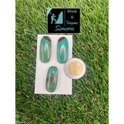 Set de cabujón de par y dije