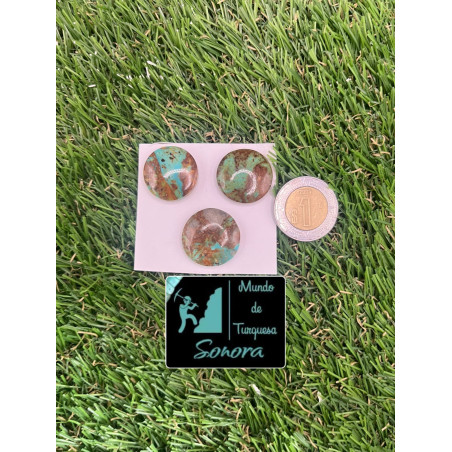 Set de cabujón de par y dije