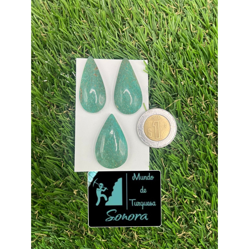 Set de cabujón de par y dije