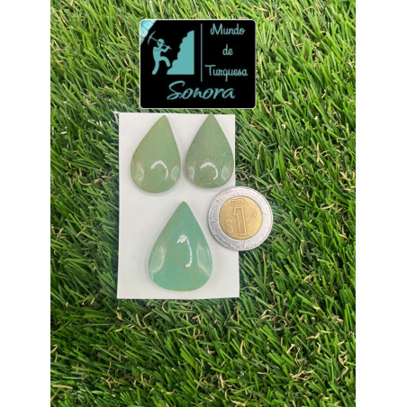 Set de cabujón de par y dije