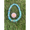Pulsera elástica de Turquesa