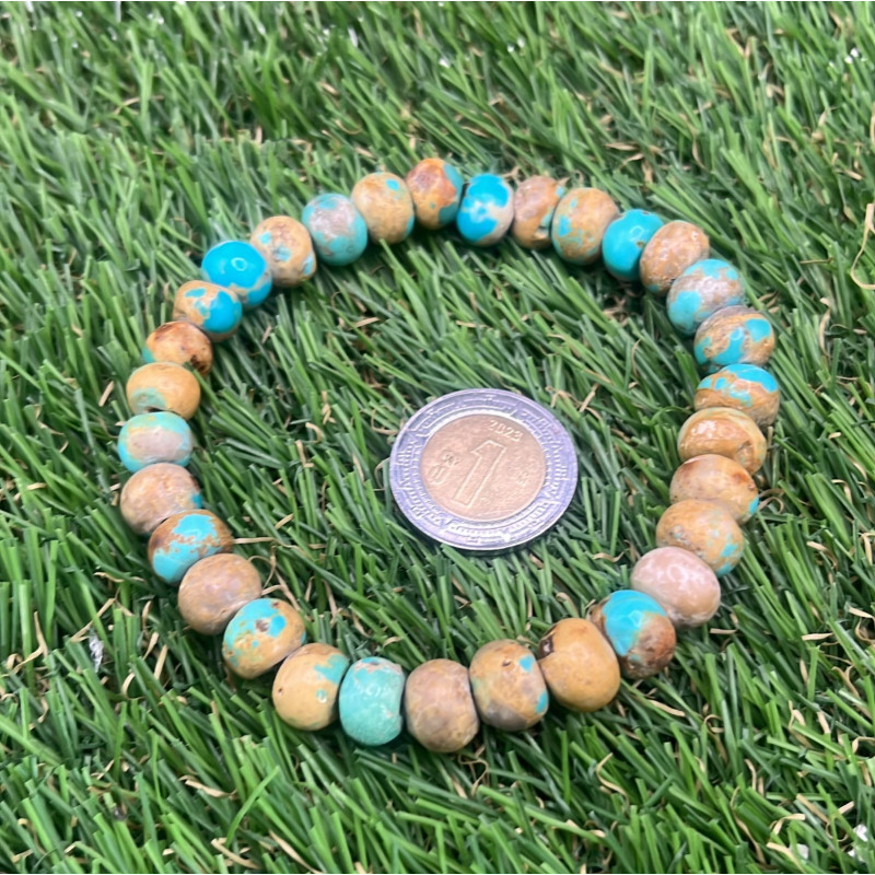 Pulsera elástica de Turquesa