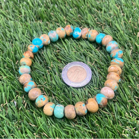 Pulsera elástica de Turquesa
