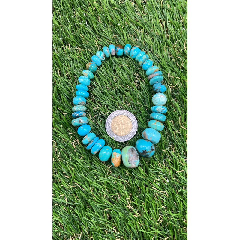 Pulsera elástica de Turquesa