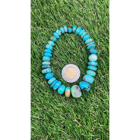 Pulsera elástica de Turquesa