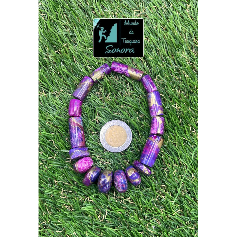 Pulsera elástica de Turquesa Mohave