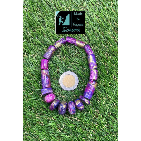 Pulsera elástica de Turquesa Mohave