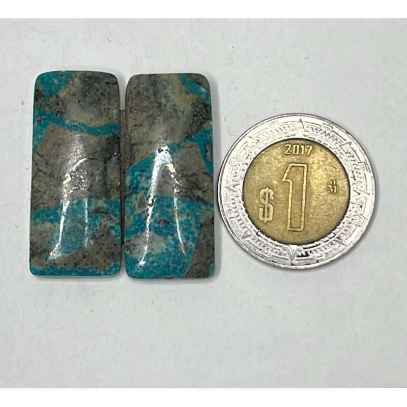 Par de Turquesa Nacozari