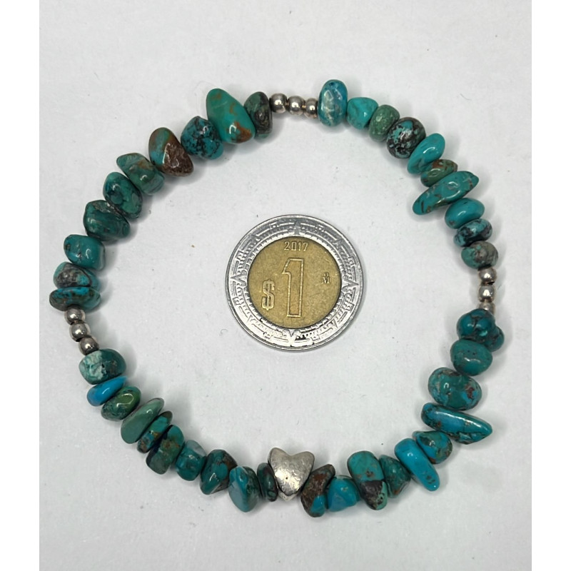 Pulsera elástica de Turquesa