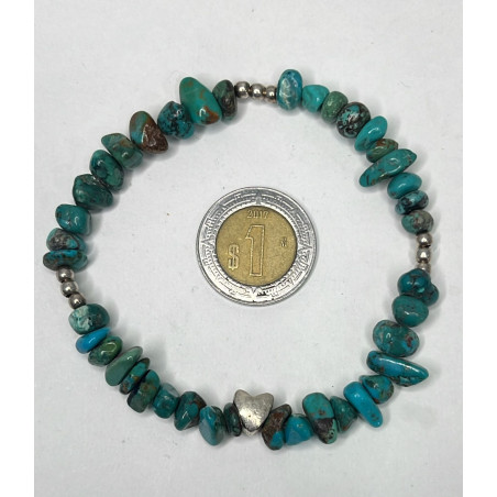 Pulsera elástica de Turquesa