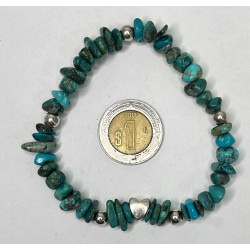Pulsera elástica de Turquesa