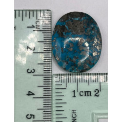 Cabujón de turquesa Nacozari